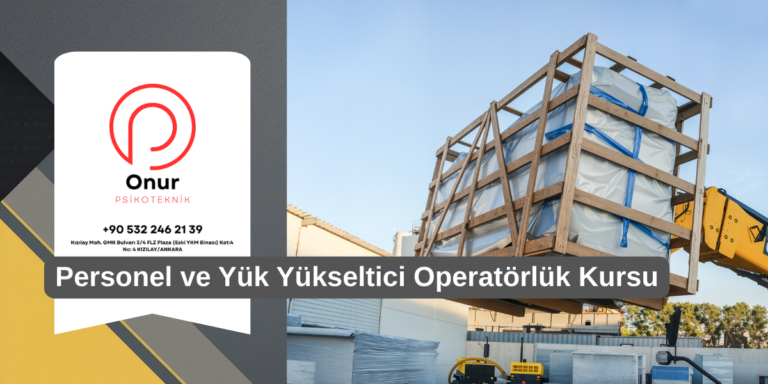 Kaldırma, Taşıma Raylı Sistem Tavan Vinci Operatörlük Kursları