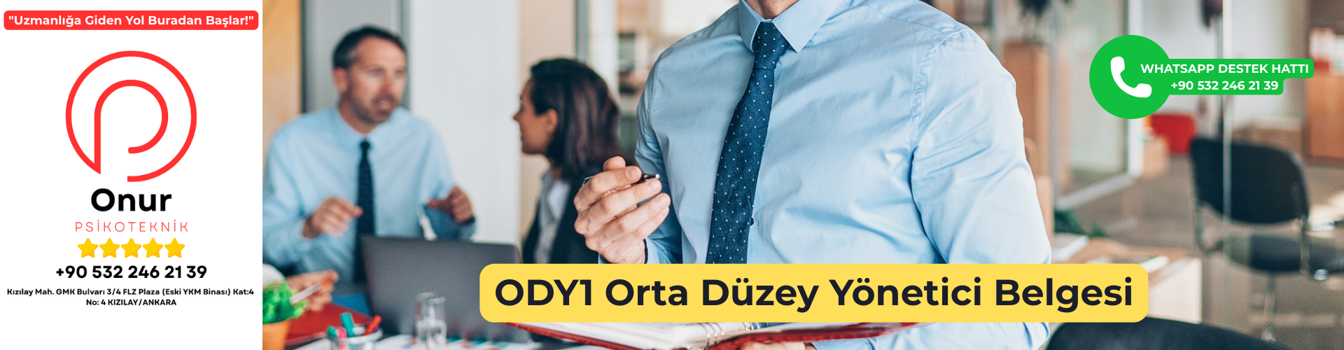 ODY1 Orta Düzey Yönetici Belgesi