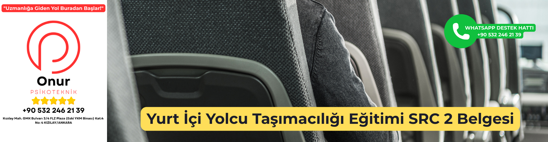 Yurt İçi Yolcu Taşımacılığı Eğitimi SRC 2 Belgesi