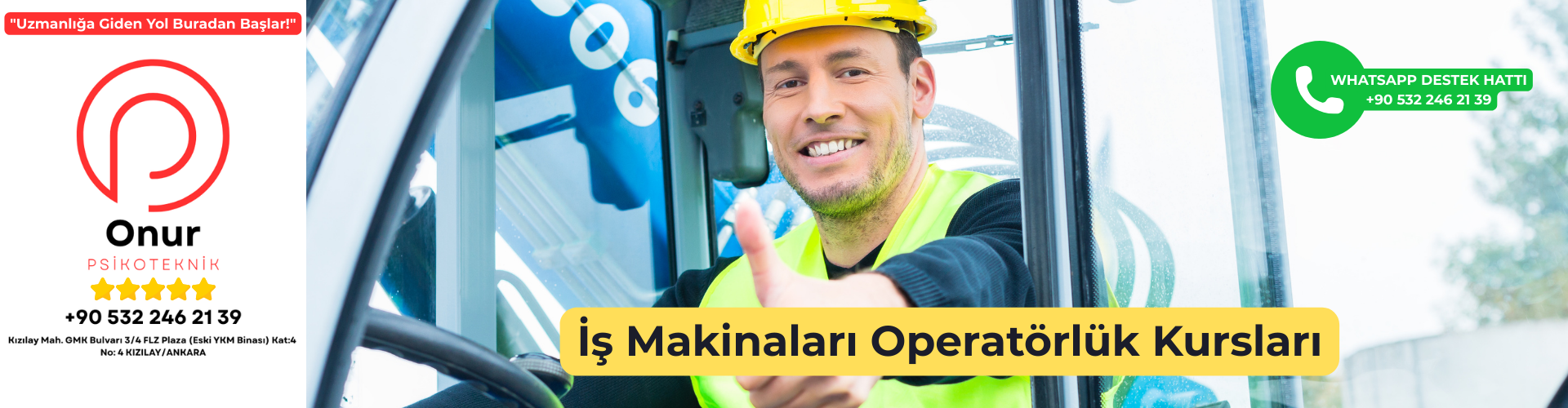 İş Makinaları Operatörlük Kursları